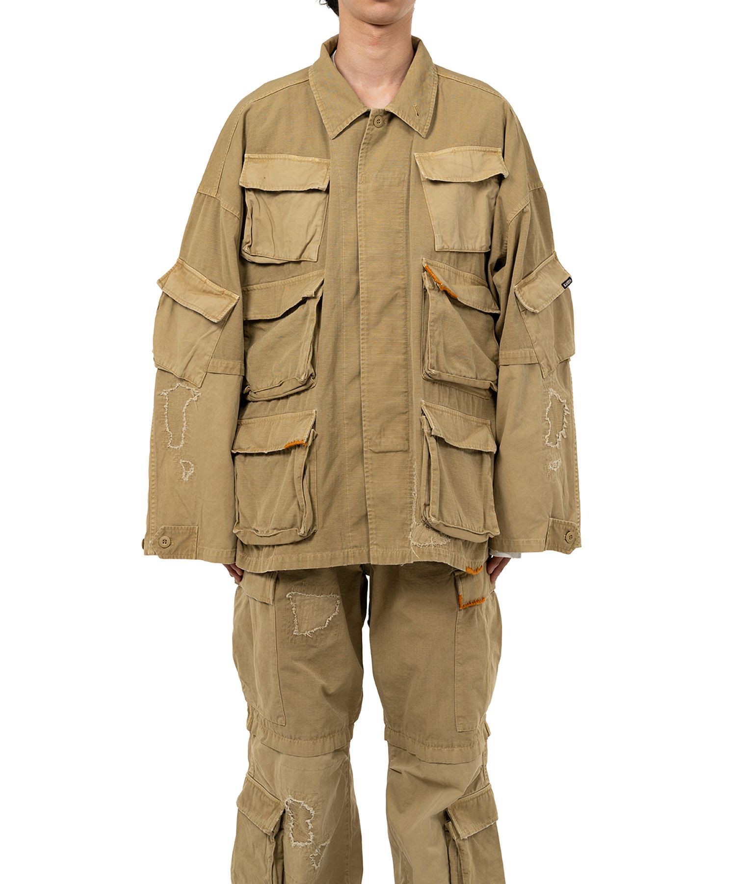 Repaired Ripstop Fatigue Jacket