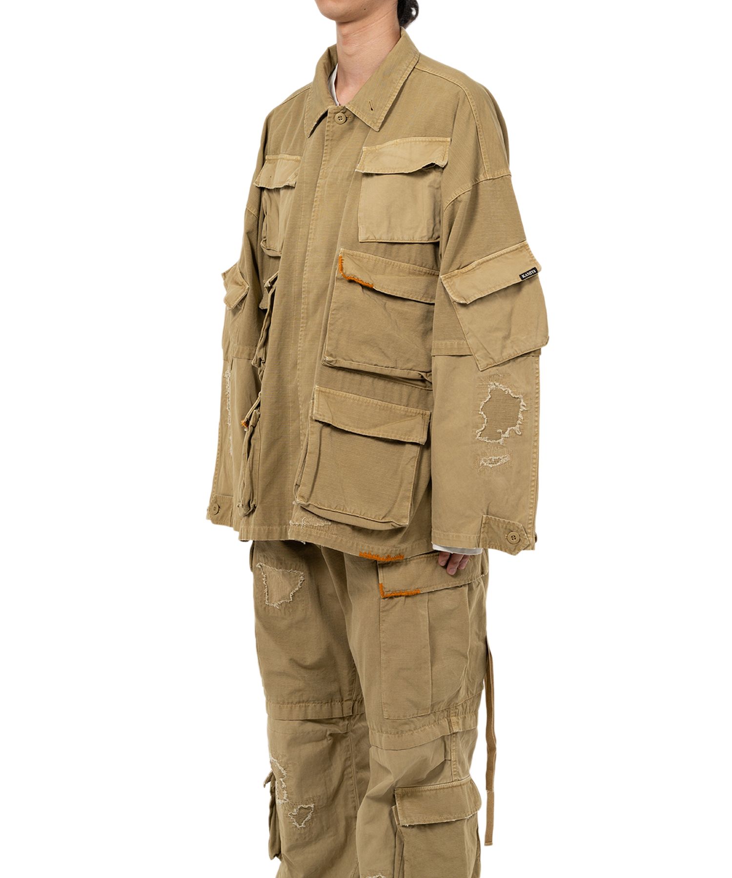 Repaired Ripstop Fatigue Jacket