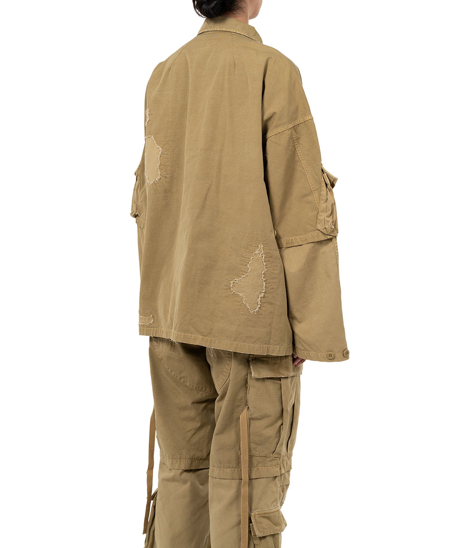 Repaired Ripstop Fatigue Jacket