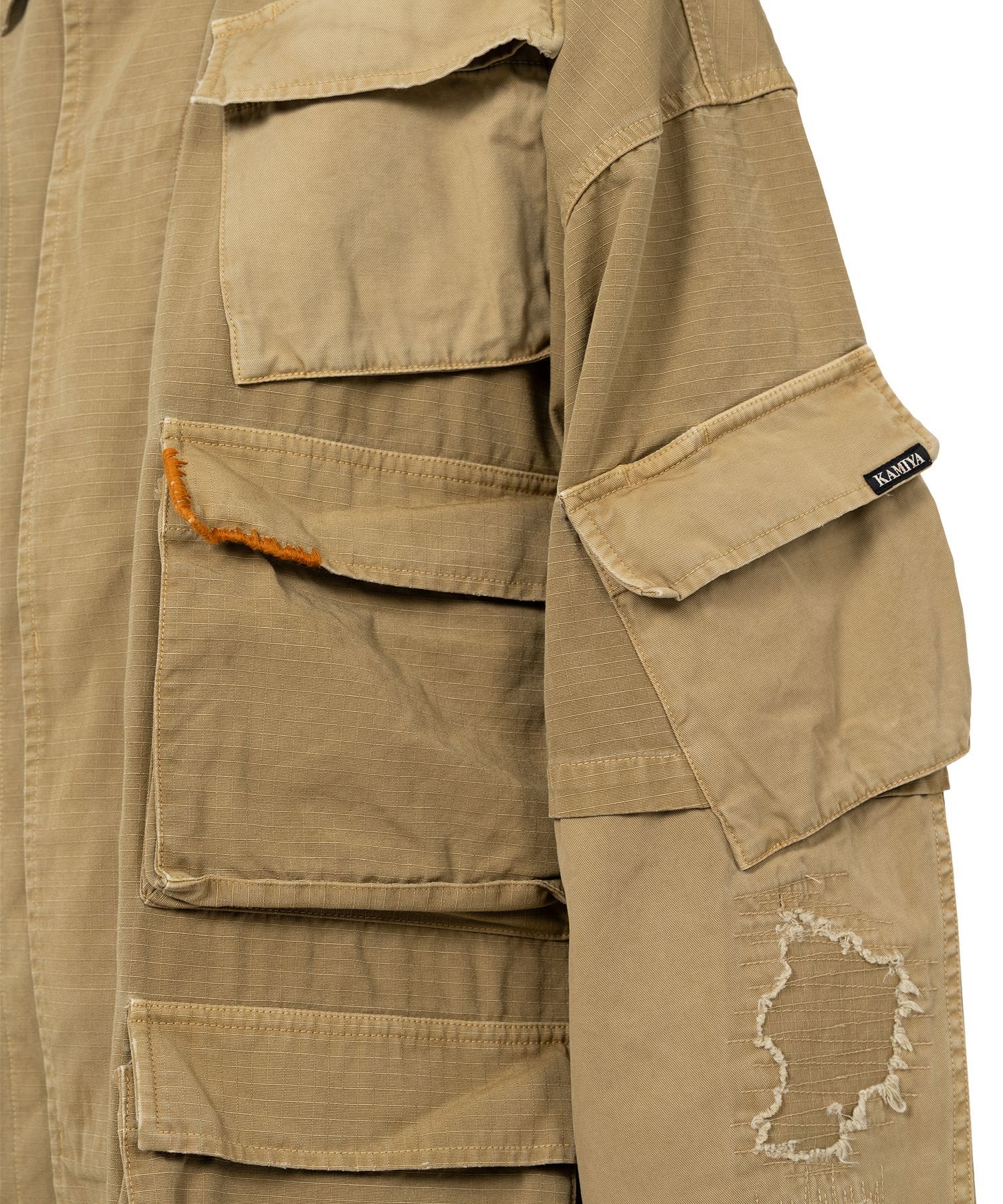 Repaired Ripstop Fatigue Jacket