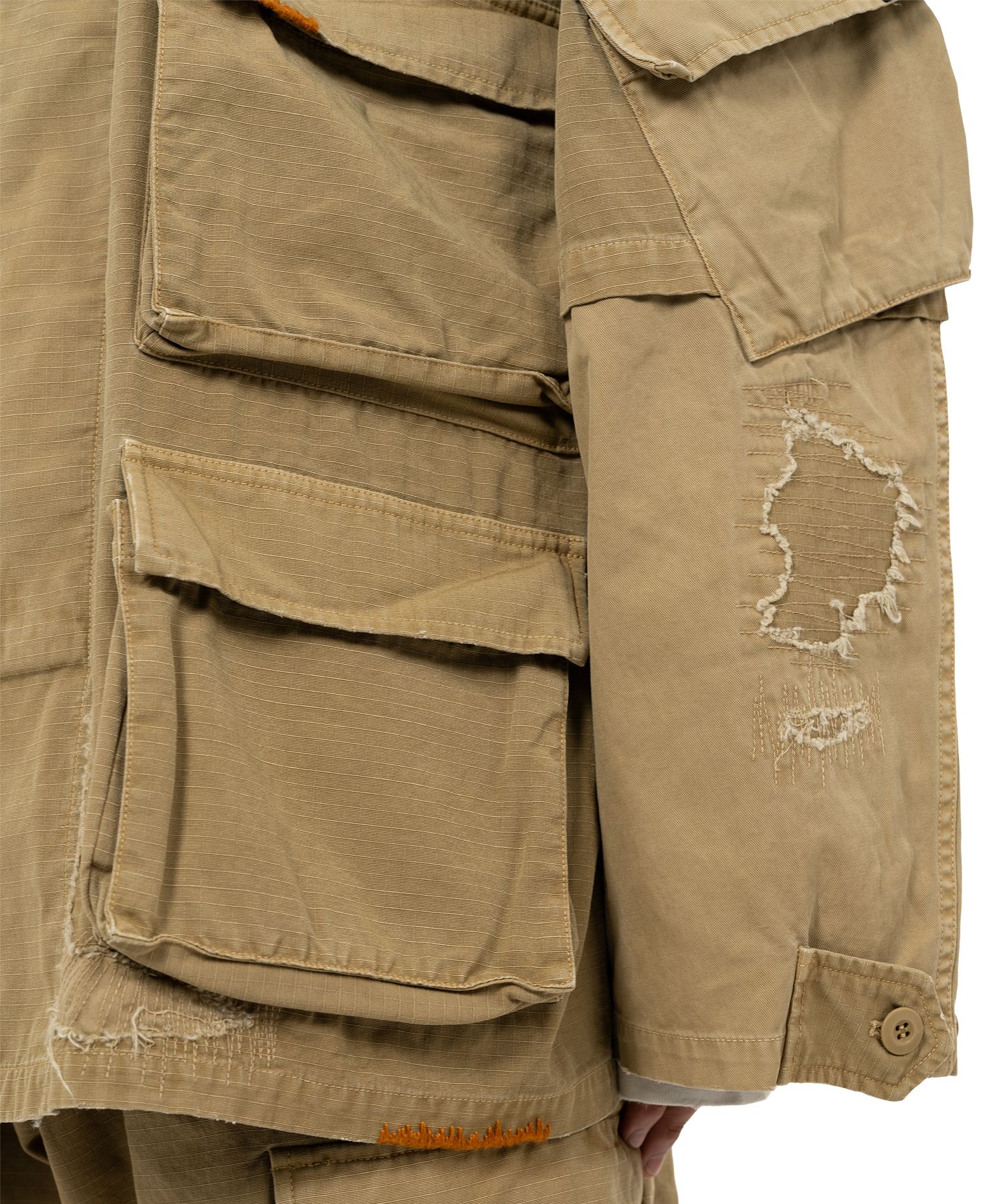 Repaired Ripstop Fatigue Jacket