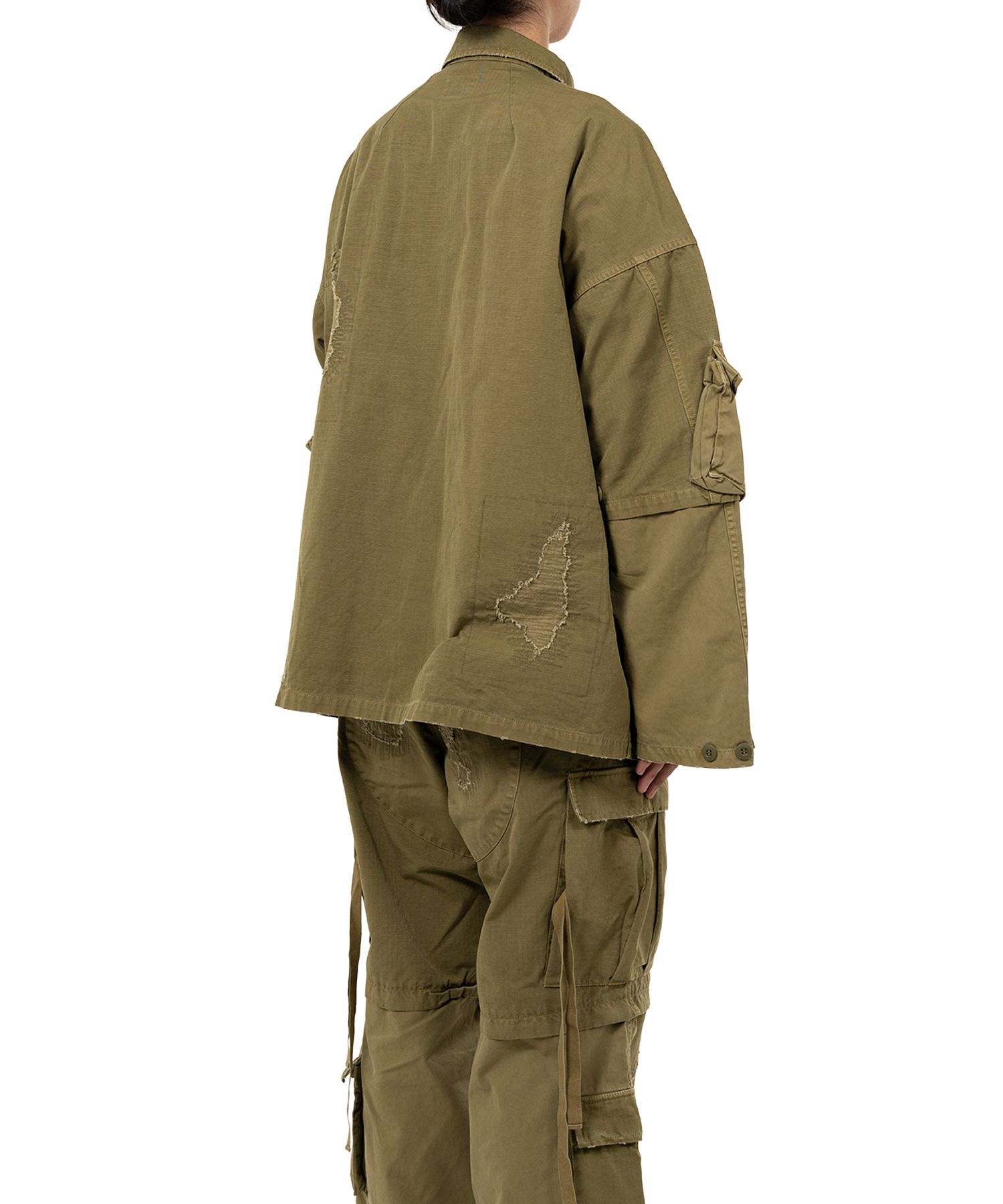 Repaired Ripstop Fatigue Jacket