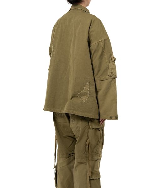 Repaired Ripstop Fatigue Jacket