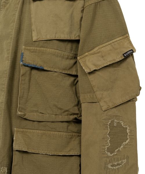 Repaired Ripstop Fatigue Jacket