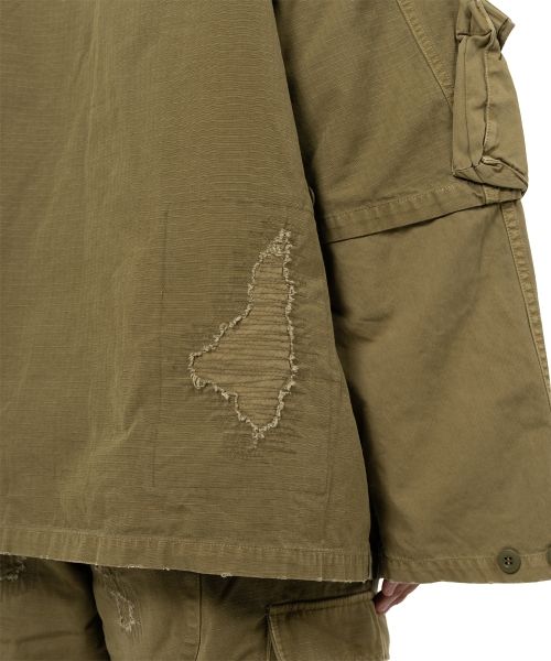 Repaired Ripstop Fatigue Jacket
