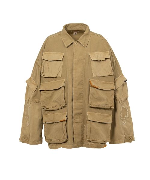 Repaired Ripstop Fatigue Jacket