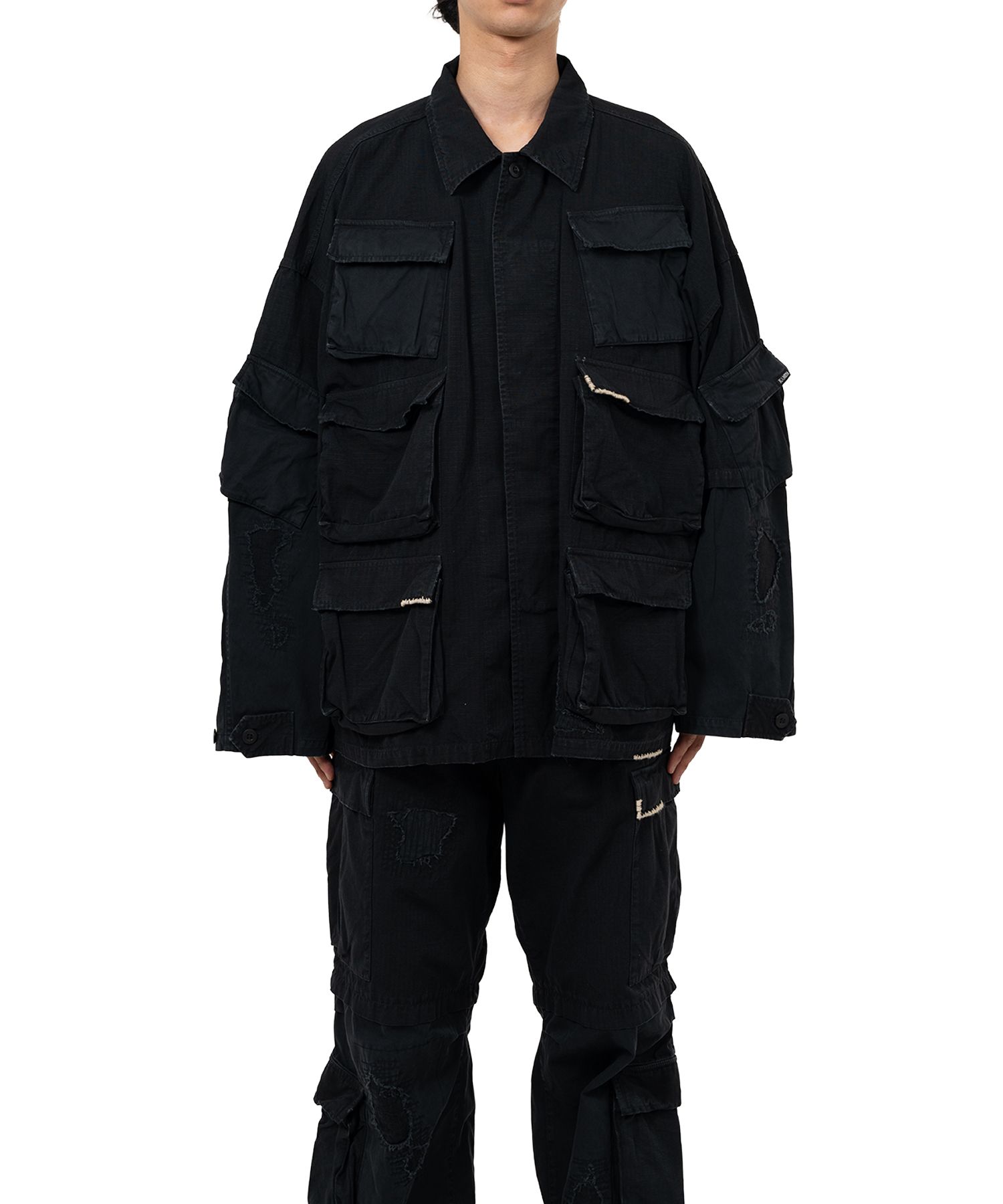 Repaired Ripstop Fatigue Jacket