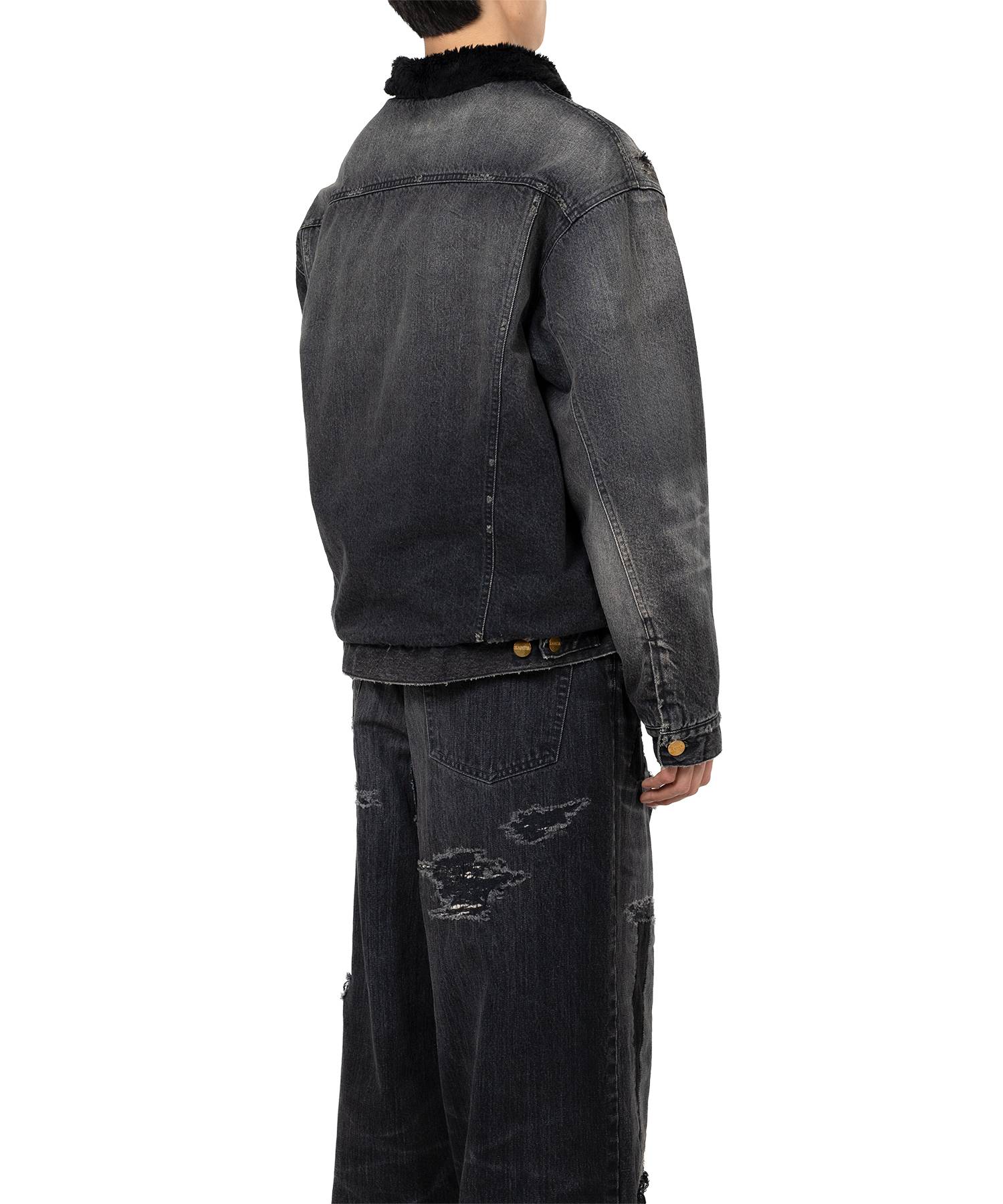 Boa Lining Denim Jacket