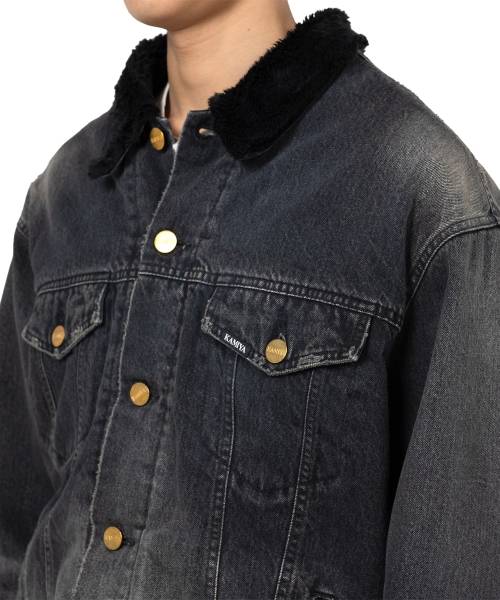 Boa Lining Denim Jacket