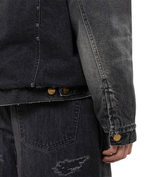 Boa Lining Denim Jacket