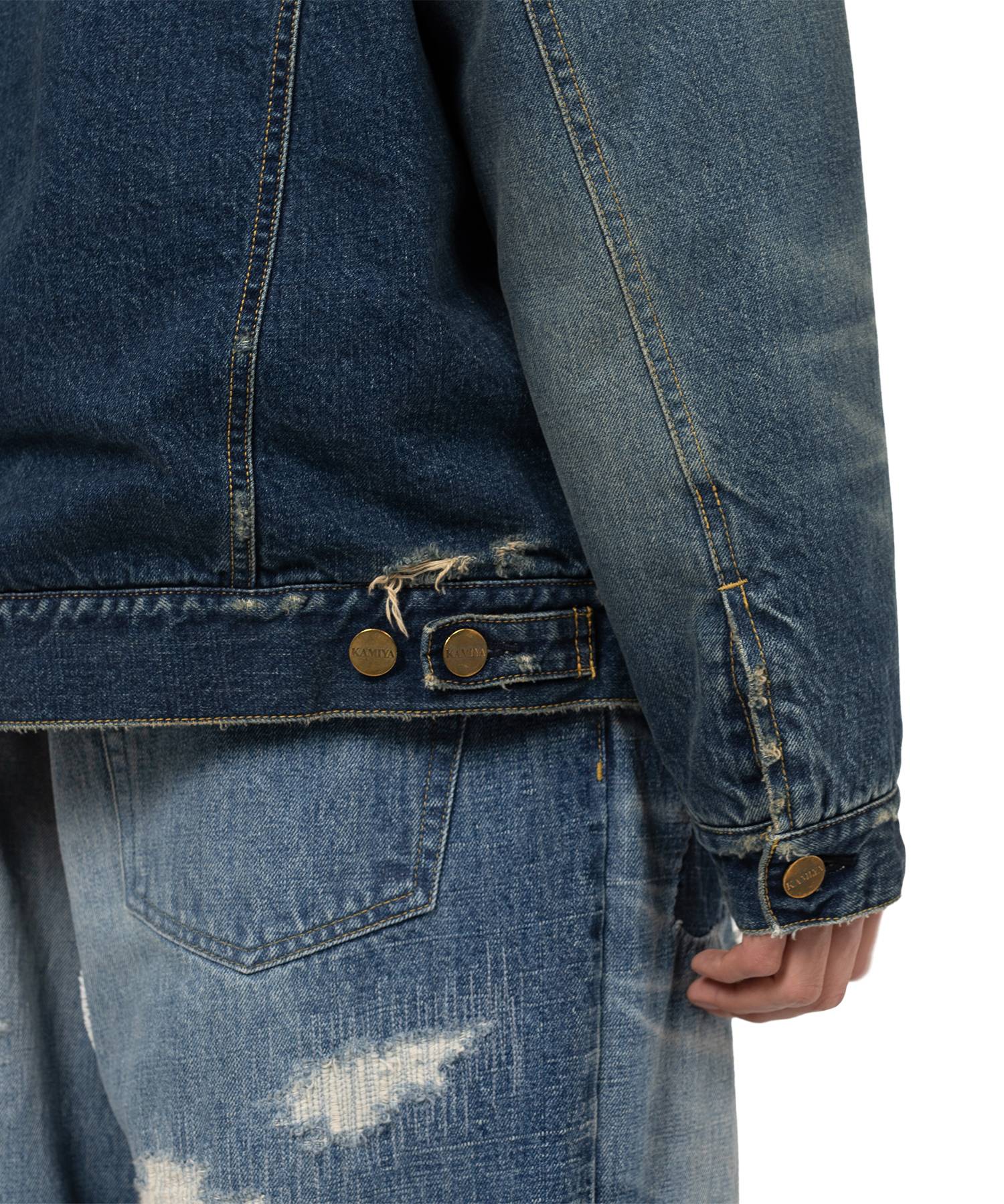 Boa Lining Denim Jacket