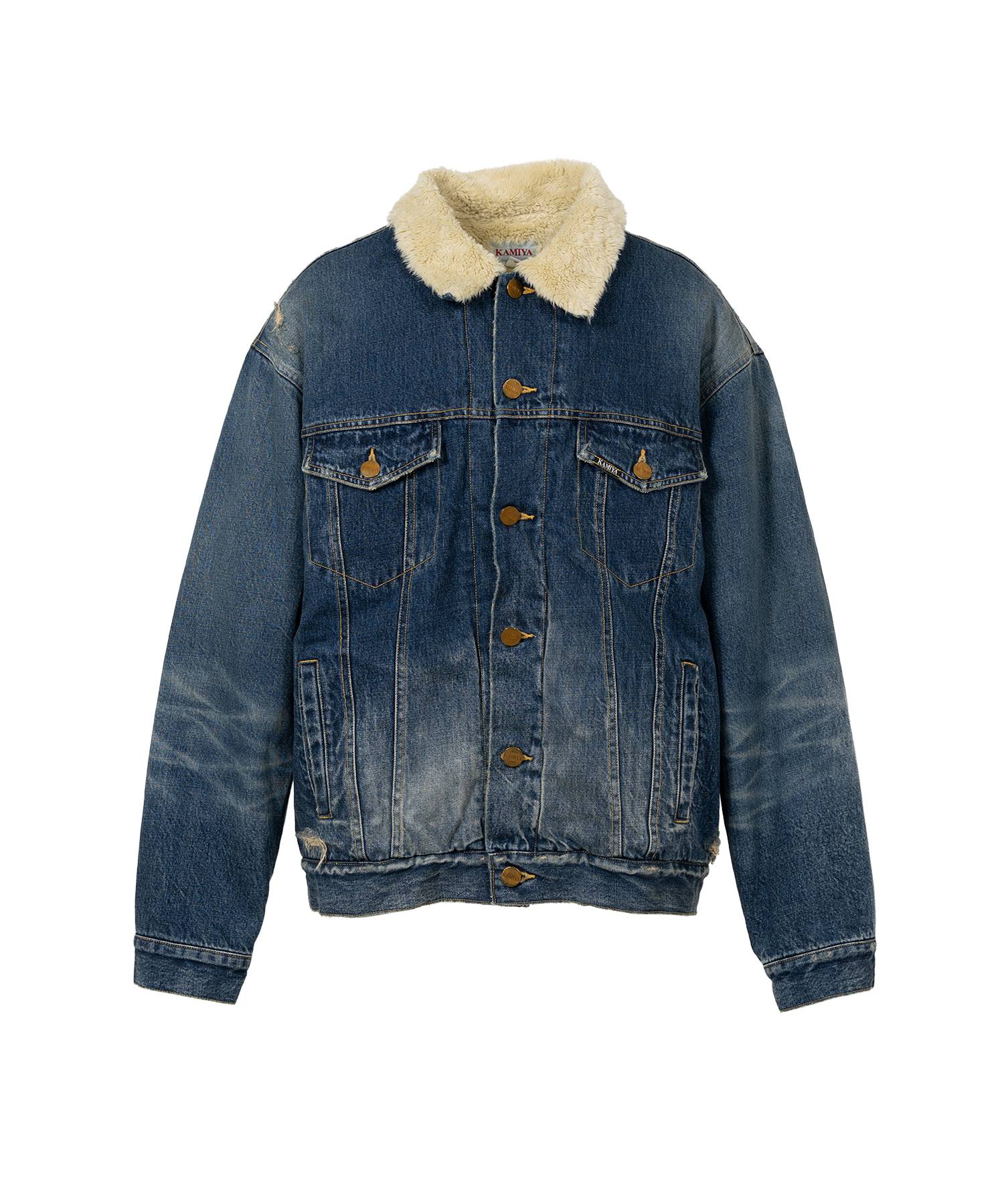 Boa Lining Denim Jacket