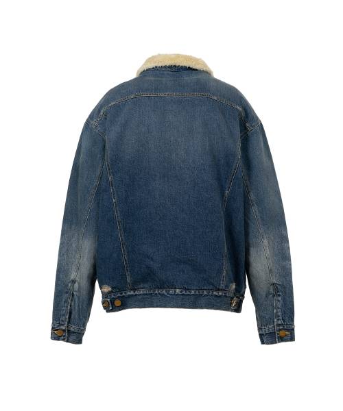 Boa Lining Denim Jacket