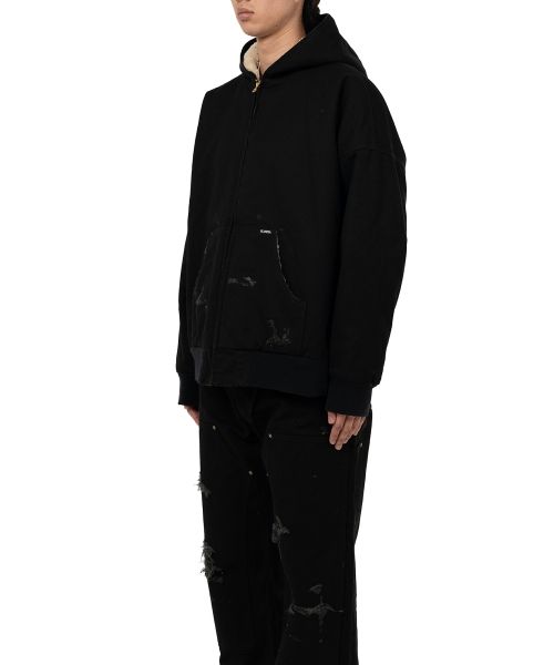 BORO Boa Lining Duck Zip-up Parka