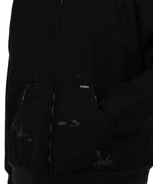 BORO Boa Lining Duck Zip-up Parka