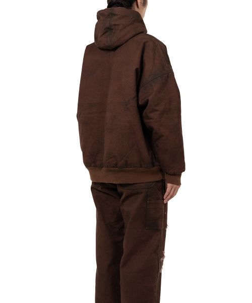 BORO Boa Lining Duck Zip-up Parka