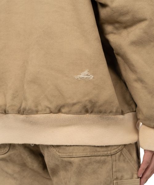 BORO Boa Lining Duck Zip-up Parka