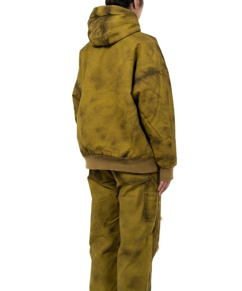 BORO Boa Lining Duck Zip-up Parka
