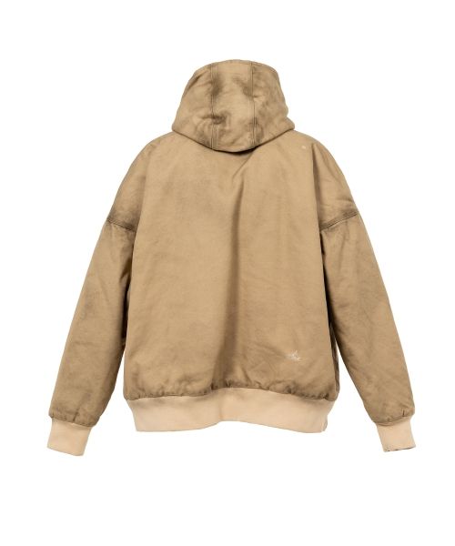 BORO Boa Lining Duck Zip-up Parka