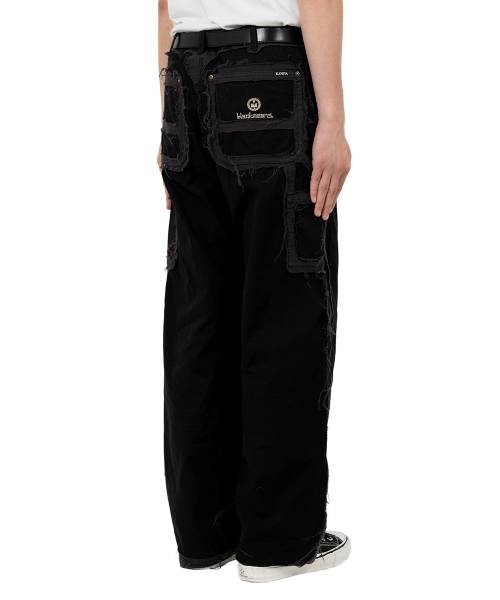 "blackmeans X KAMIYA"Deconstructed Painter Pants