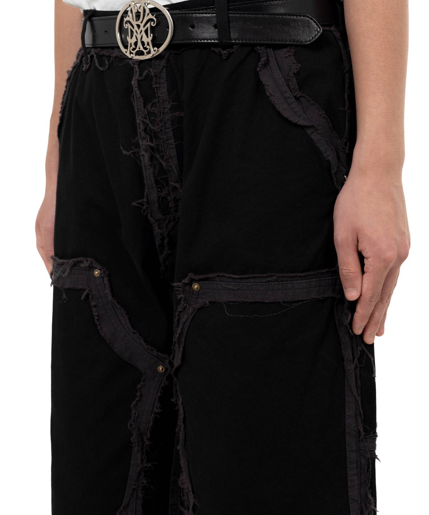 "blackmeans X KAMIYA"Deconstructed Painter Pants