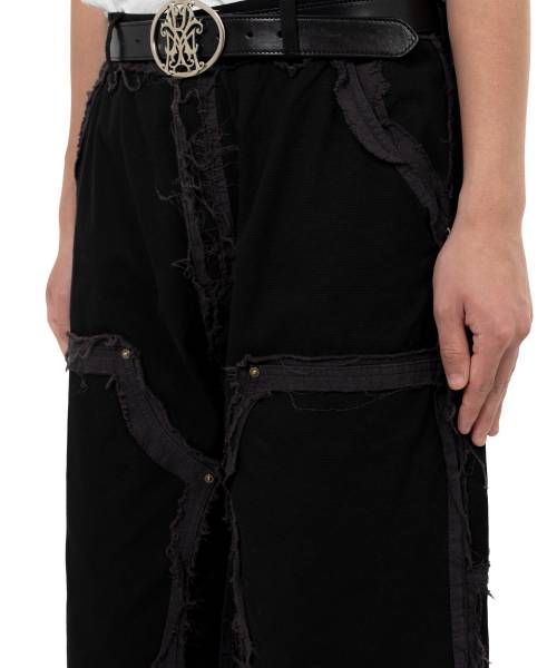 "blackmeans X KAMIYA"Deconstructed Painter Pants