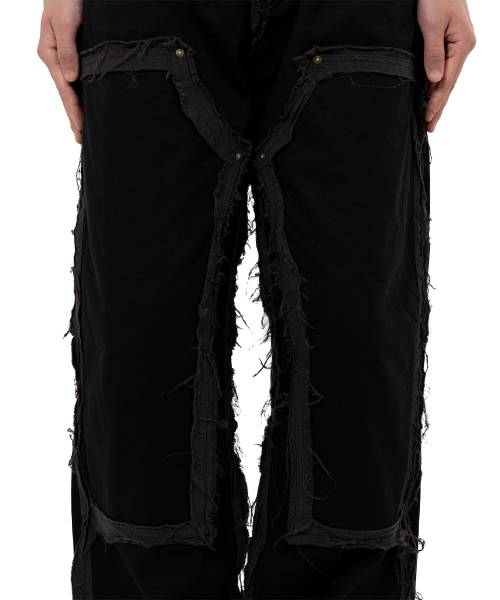 "blackmeans X KAMIYA"Deconstructed Painter Pants