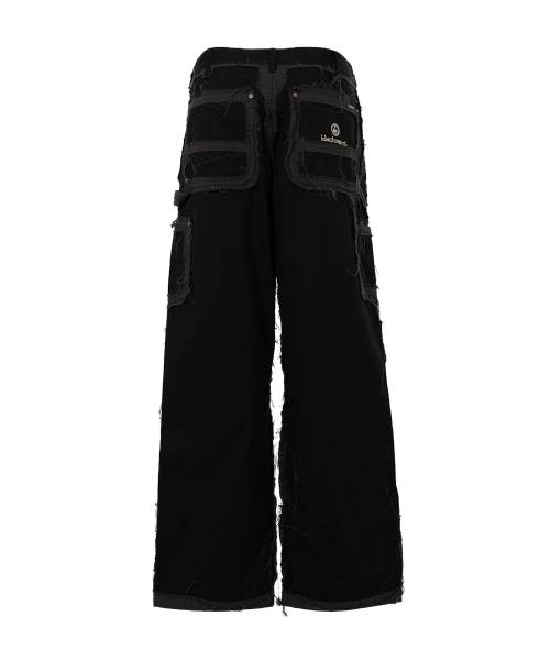 "blackmeans X KAMIYA"Deconstructed Painter Pants