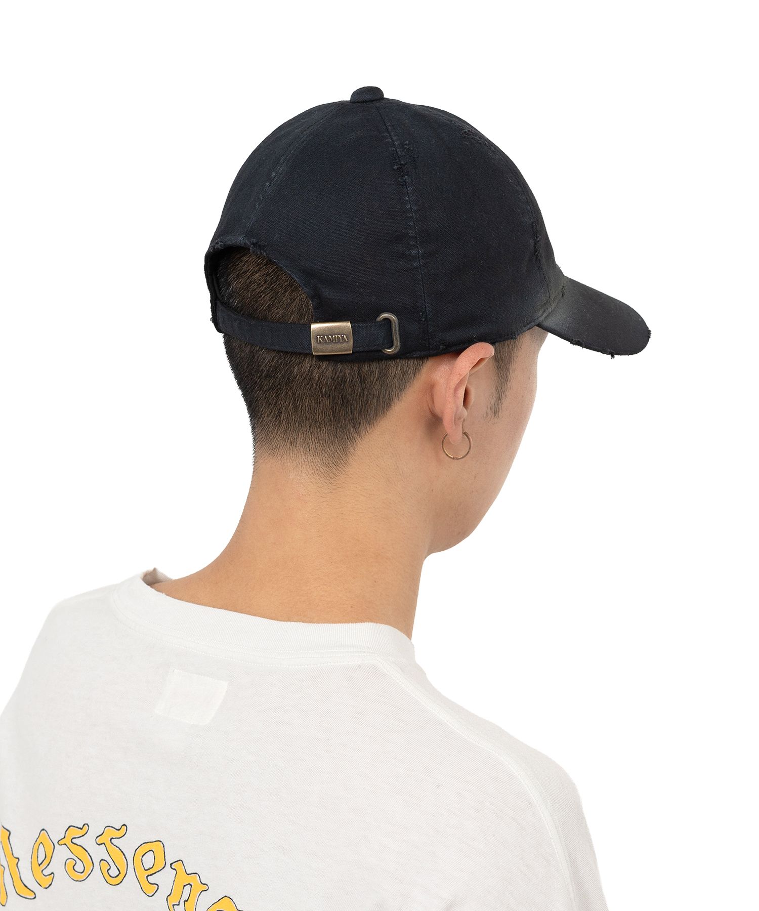 帽子 KAMIYA Distressed Cap MIHARA 2025 A/W Maison MIHARA YASUHIRO ONLINE STORE（メゾンミハラヤスヒロ