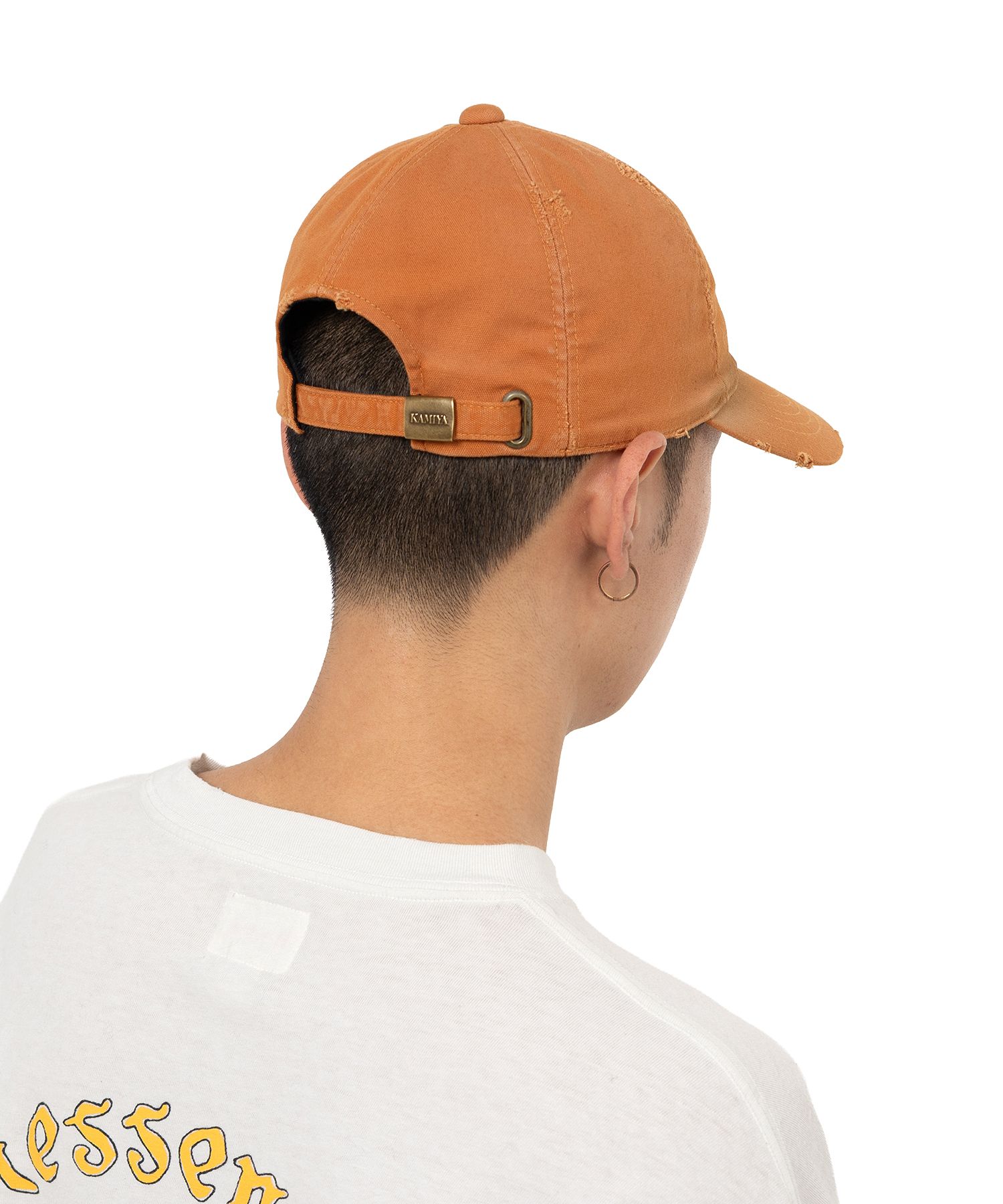 帽子 KAMIYA Distressed Cap MIHARA 2025 A/W Maison MIHARA YASUHIRO ONLINE STORE（メゾンミハラヤスヒロ