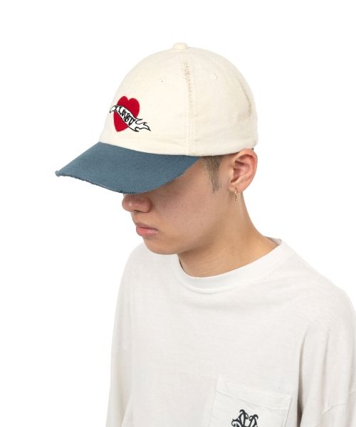 “I LOVE U” Distressed Cap