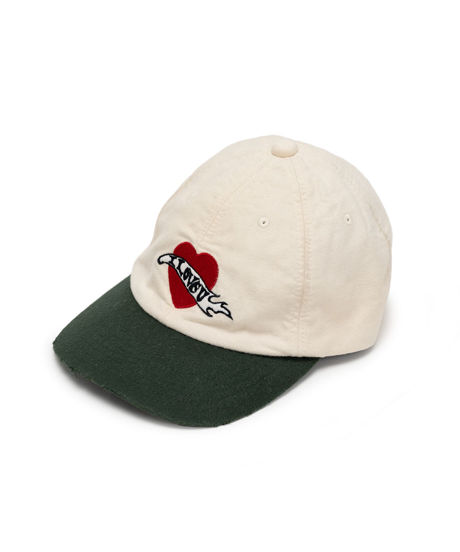 “I LOVE U” Distressed Cap