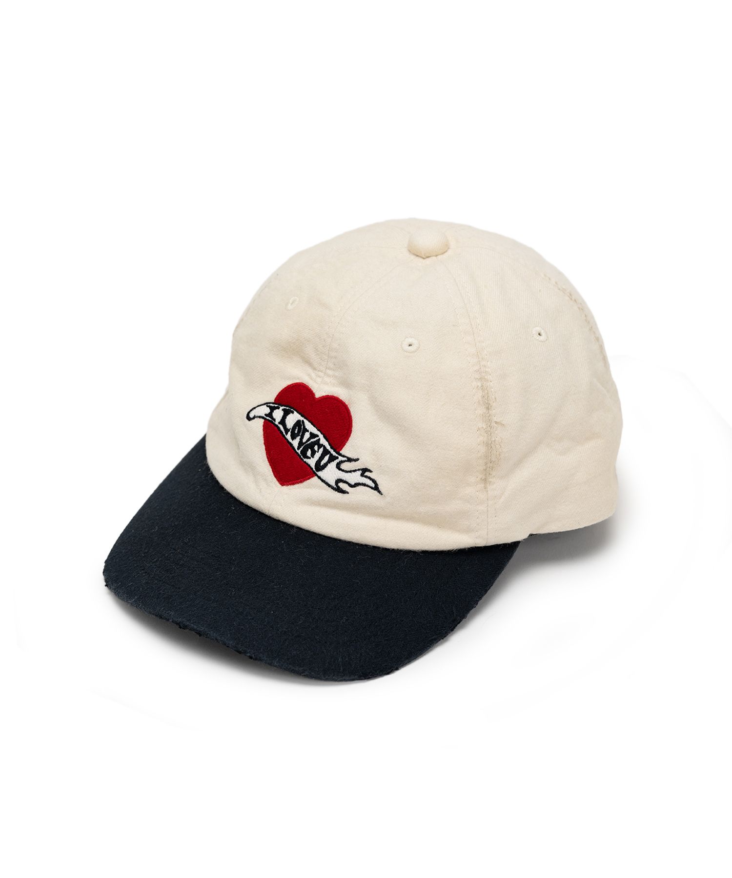 “I LOVE U” Distressed Cap