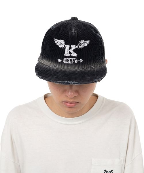 “K-Wing” Distressed Cap