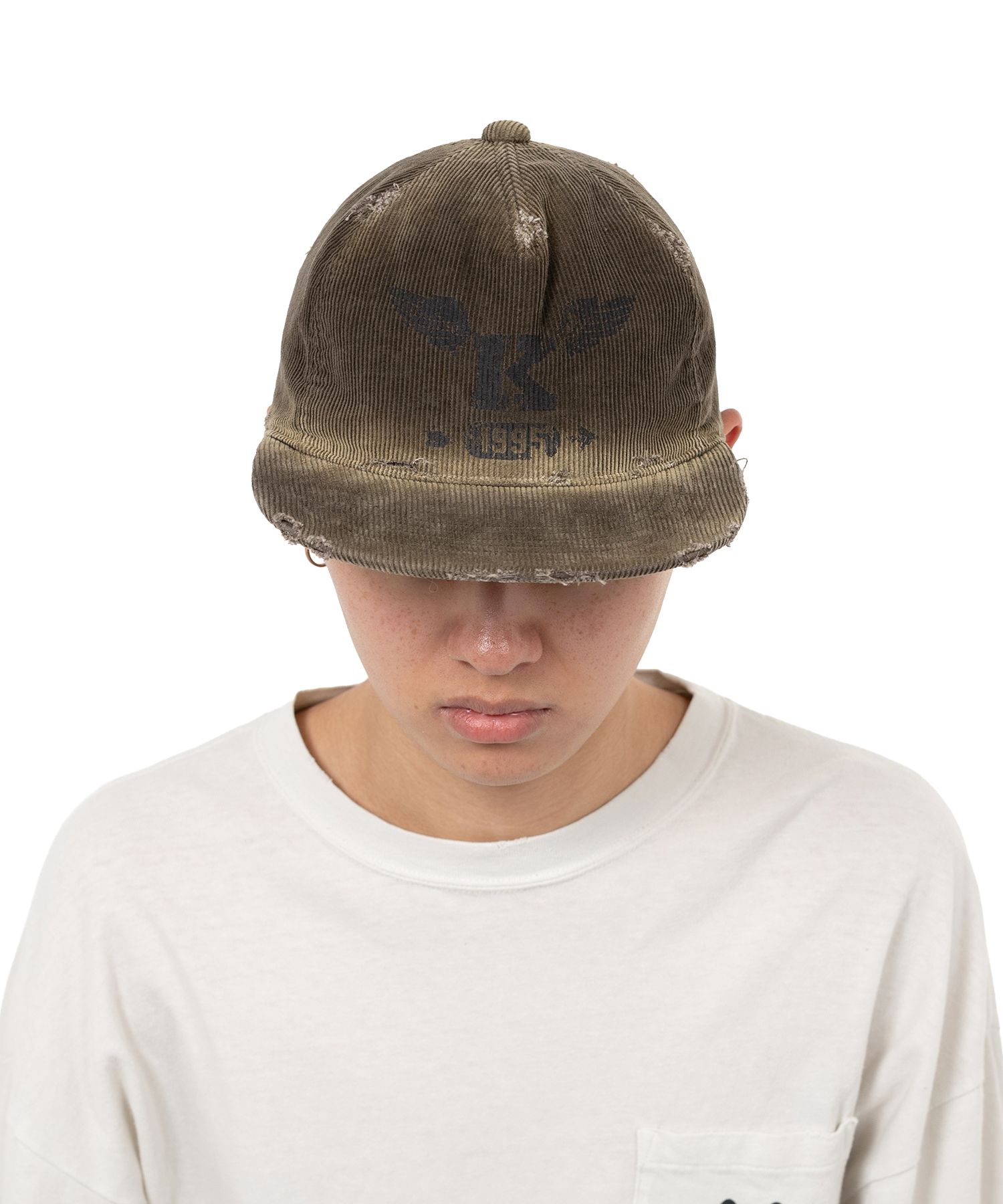 “K-Wing” Distressed Cap
