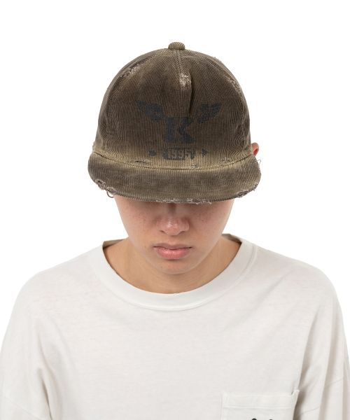 “K-Wing” Distressed Cap