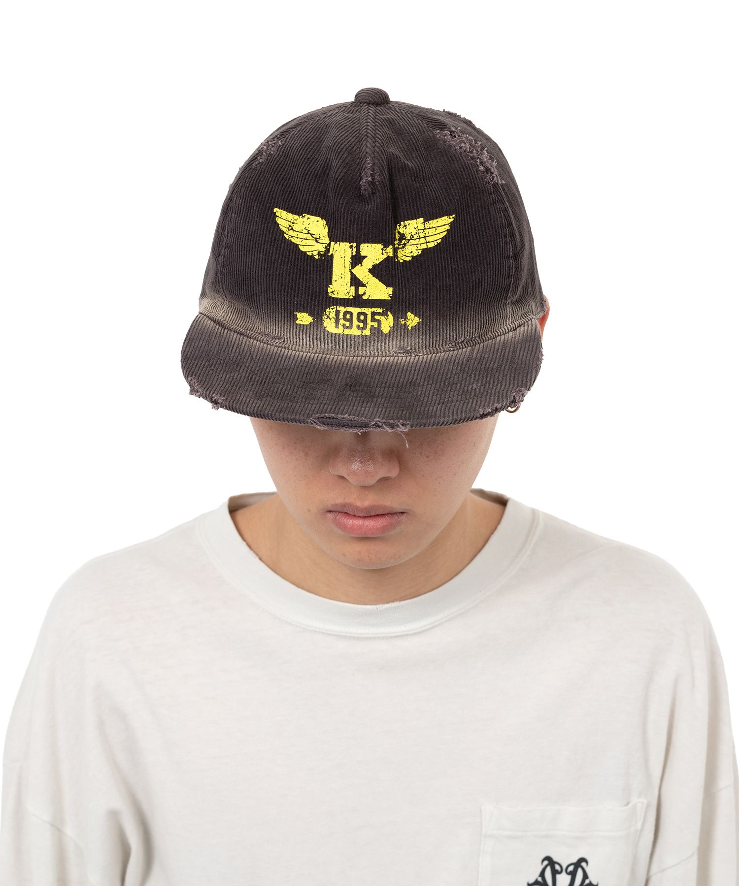 “K-Wing” Distressed Cap