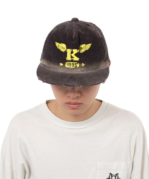 “K-Wing” Distressed Cap