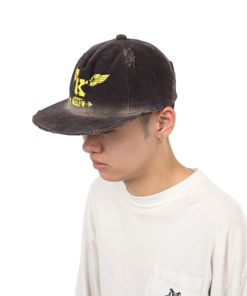 “K-Wing” Distressed Cap