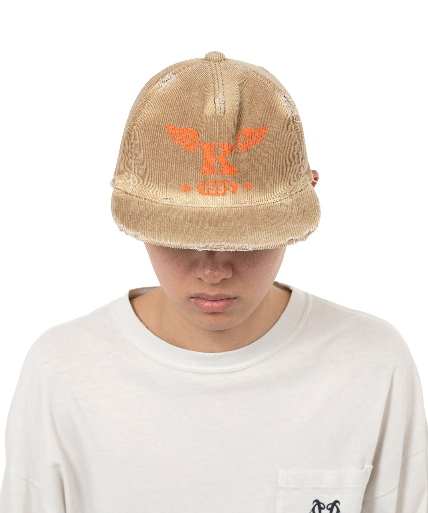 “K-Wing” Distressed Cap