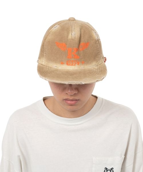 “K-Wing” Distressed Cap