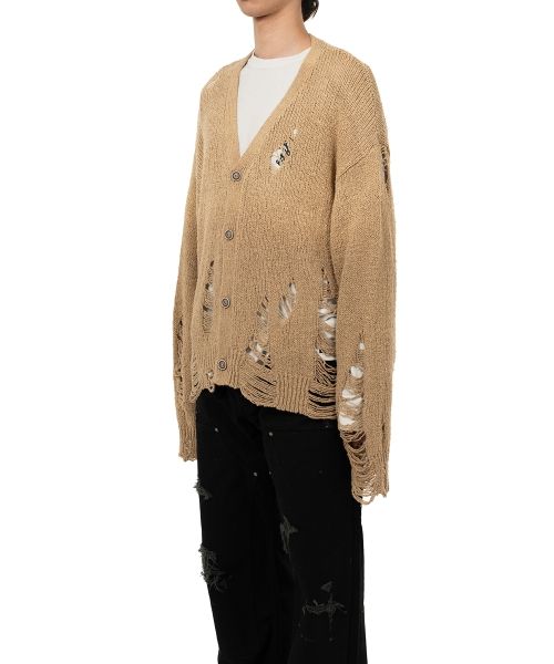 未使用美品✨️21ss メゾンミハラヤスヒロ リサイズニットカーディガン XL Maison MIHARA YASUHIRO ONLINE STORE（メゾンミハラヤスヒロ