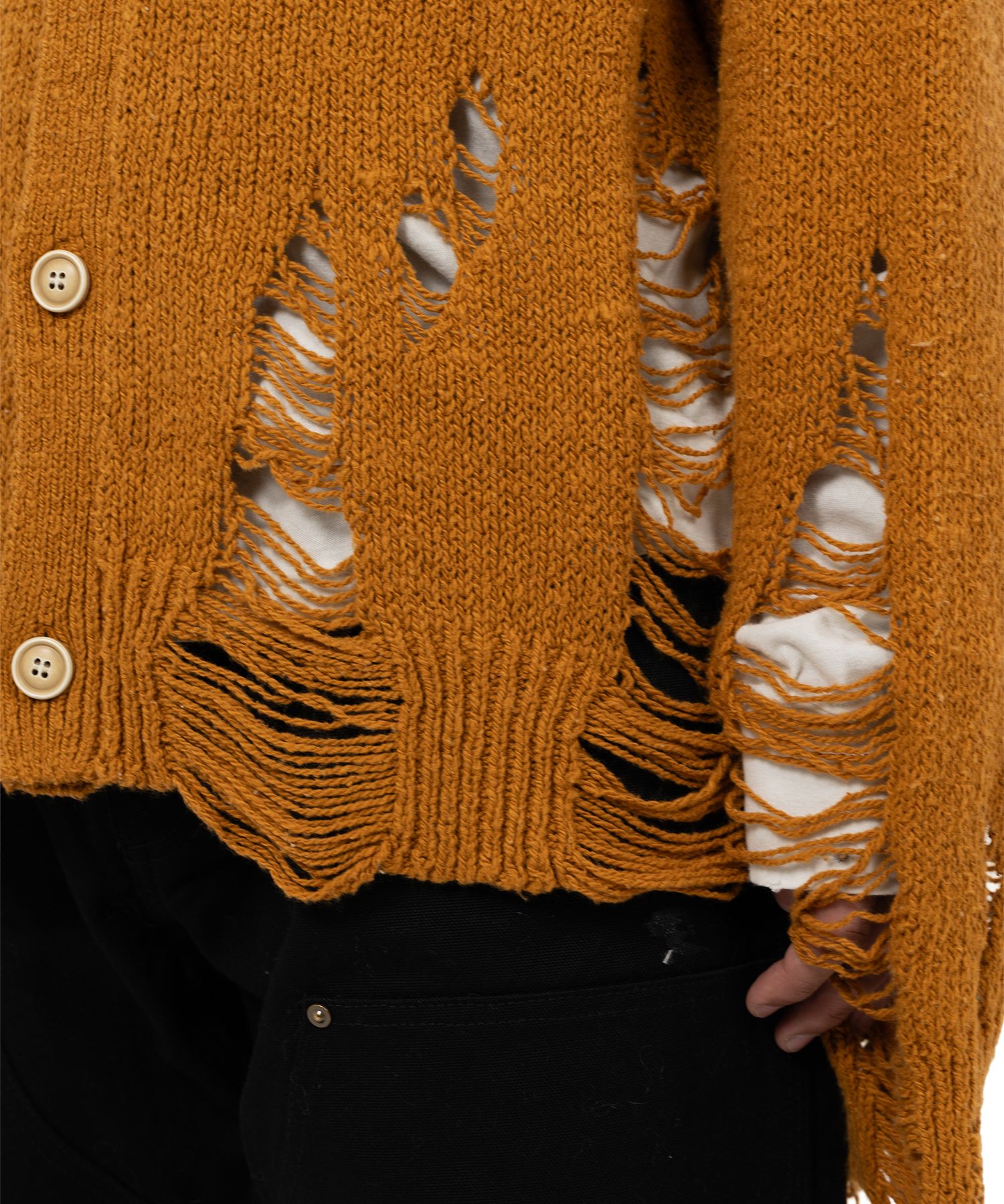 Sun Faded Like Knit Cardigan