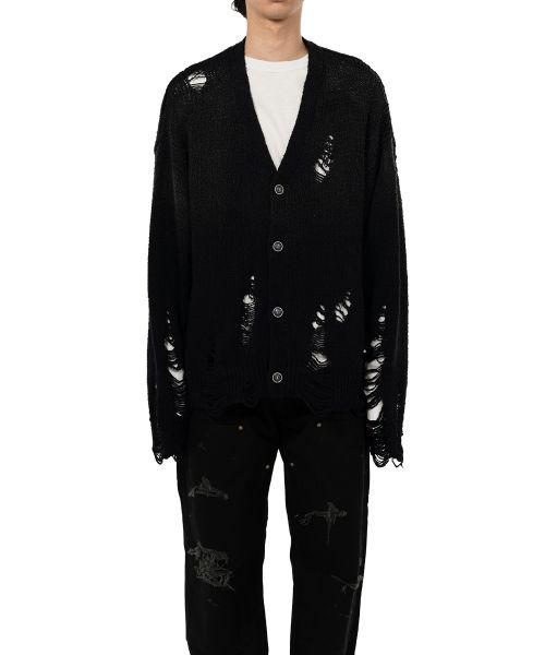Maison Mihara Yasuhiro KAMIYA シャギーカーディガン Maison MIHARA YASUHIRO ONLINE STORE（ミハラヤスヒロ
