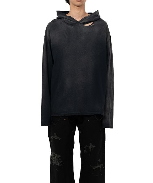 Distressed Light Weight Hoodie