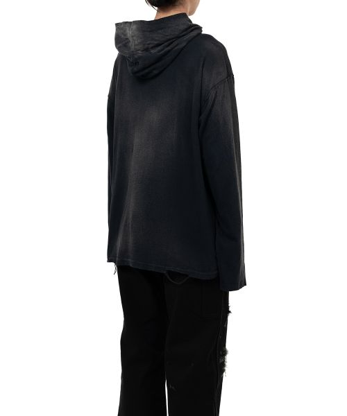 メゾンミハラヤスヒロ　Distressed Hoodie Maison MIHARA YASUHIRO ONLINE STORE（メゾンミハラヤスヒロ