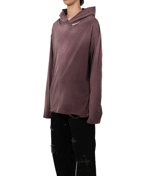 Distressed Light Weight Hoodie