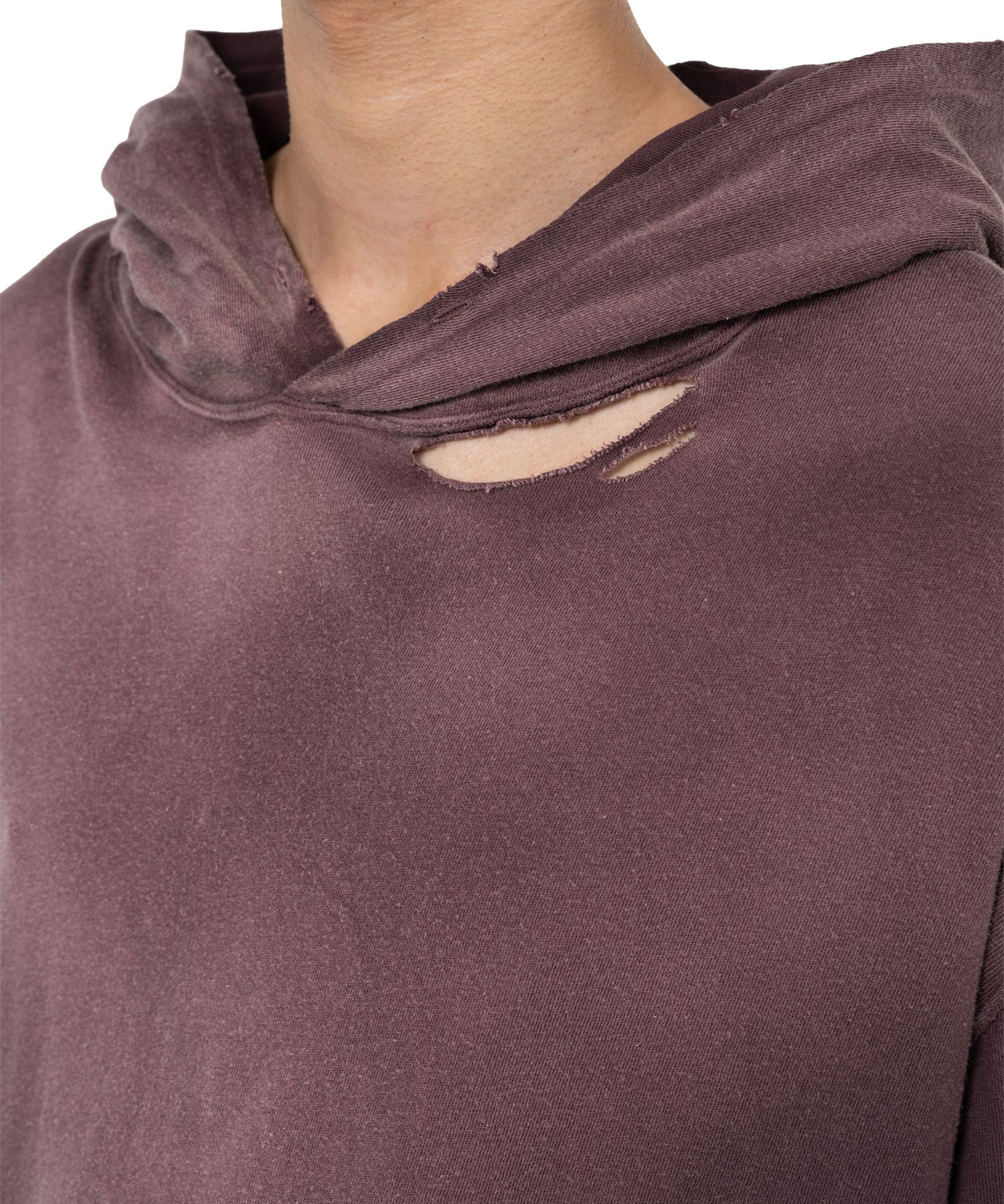 Distressed Light Weight Hoodie