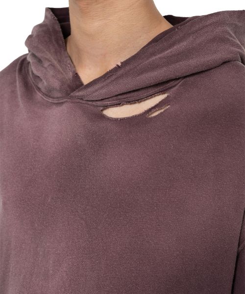 Distressed Light Weight Hoodie