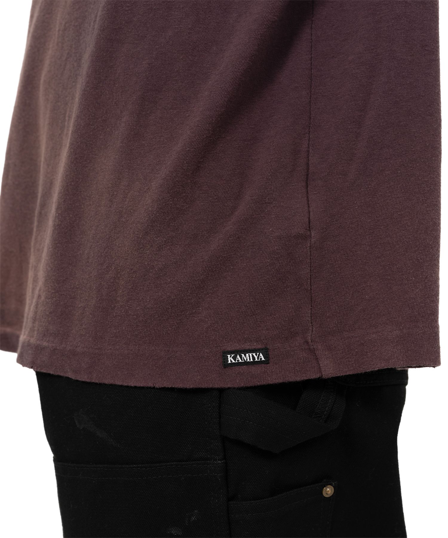 "Skull Flame" Distressed L/S T-shirt